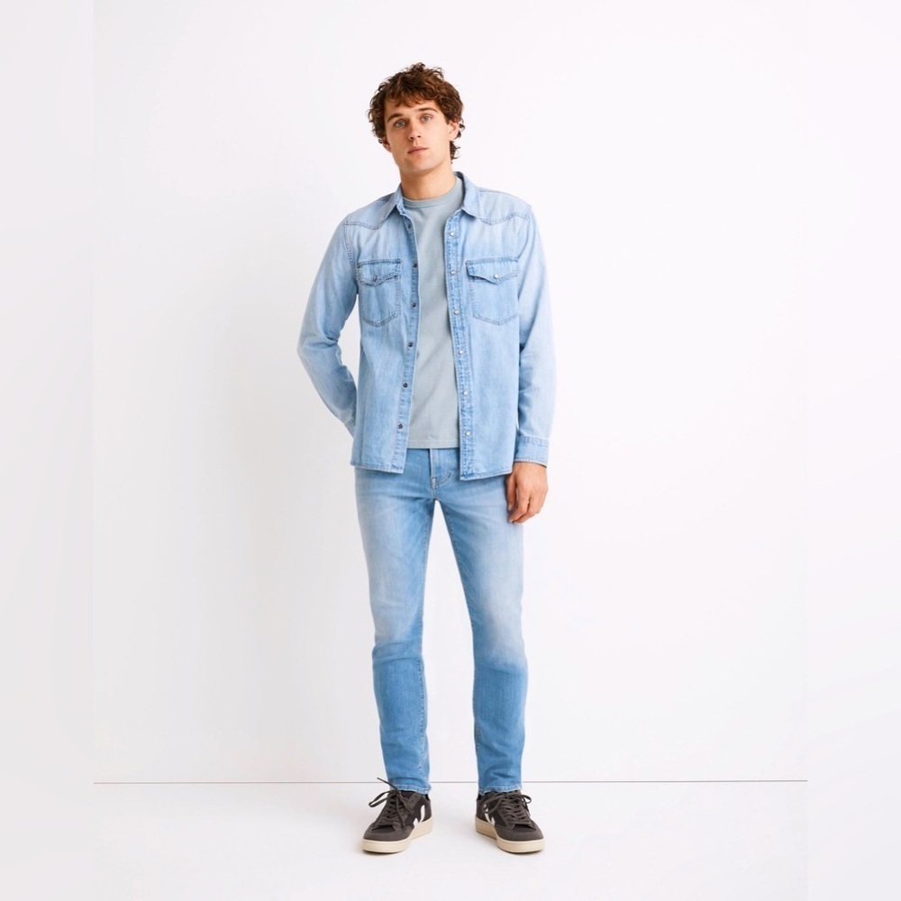 NWT MADEWELL Athletic Slim Jeans Alhart Wash: COOLMAX Denim Edition 31X32